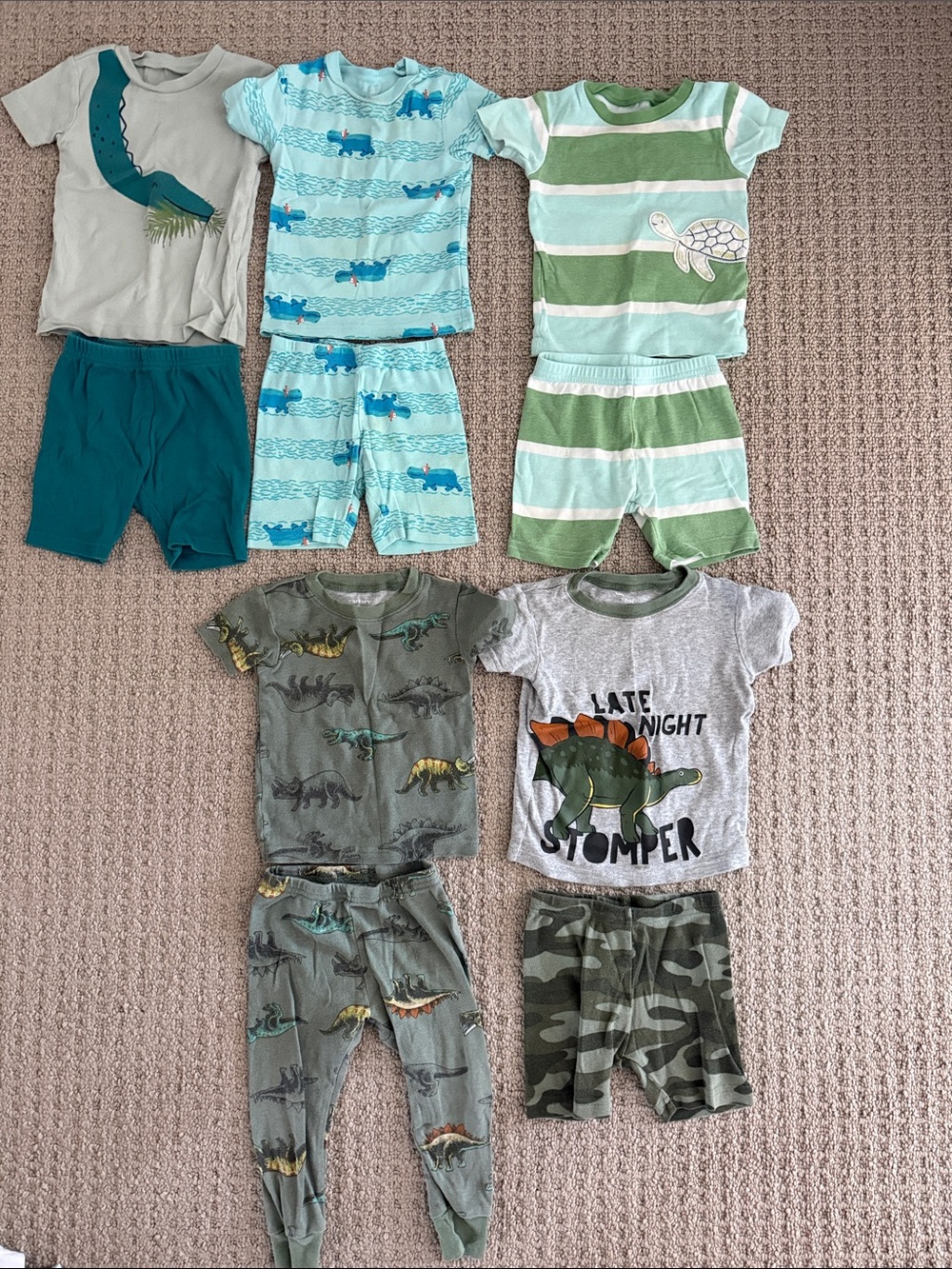 18M CARTERS BOYS PAJAMA BUNDLE
